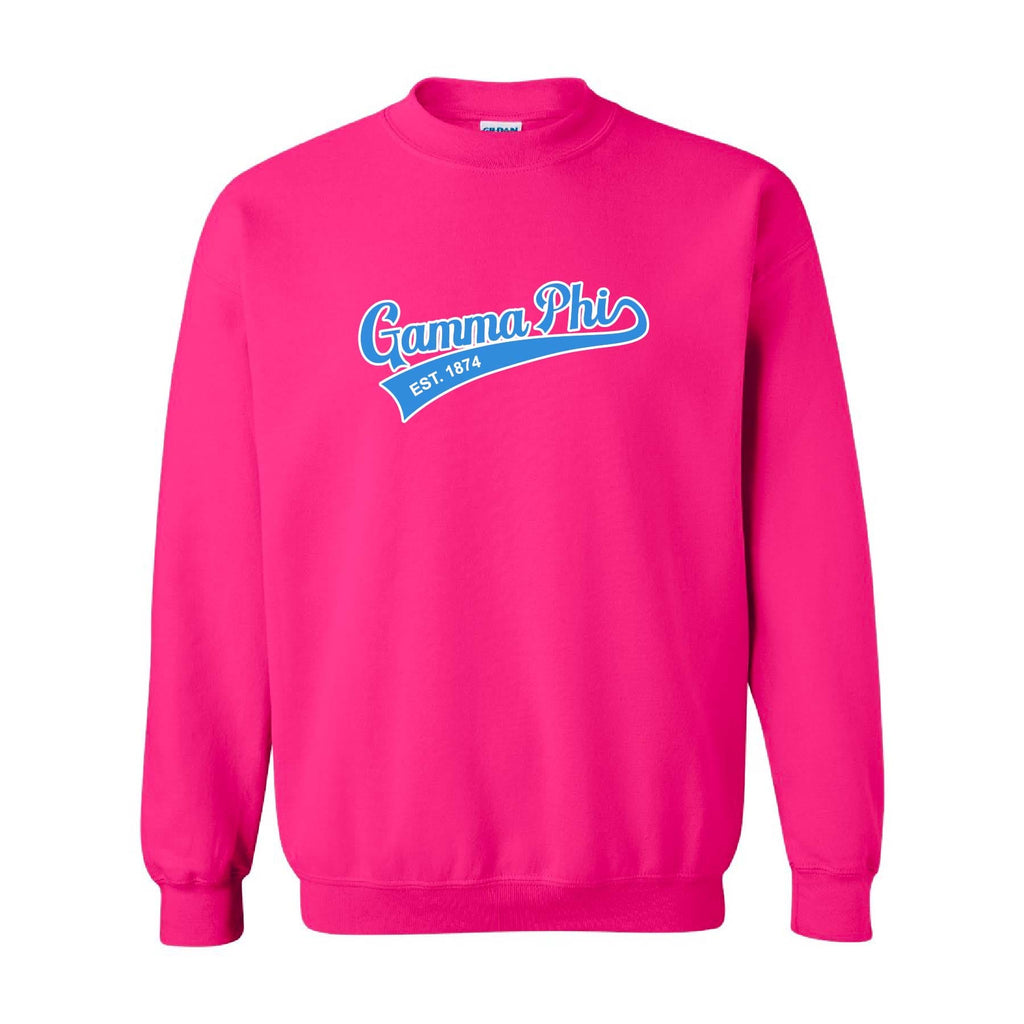 Ali & Ariel Hot Pink Sporty Crewneck