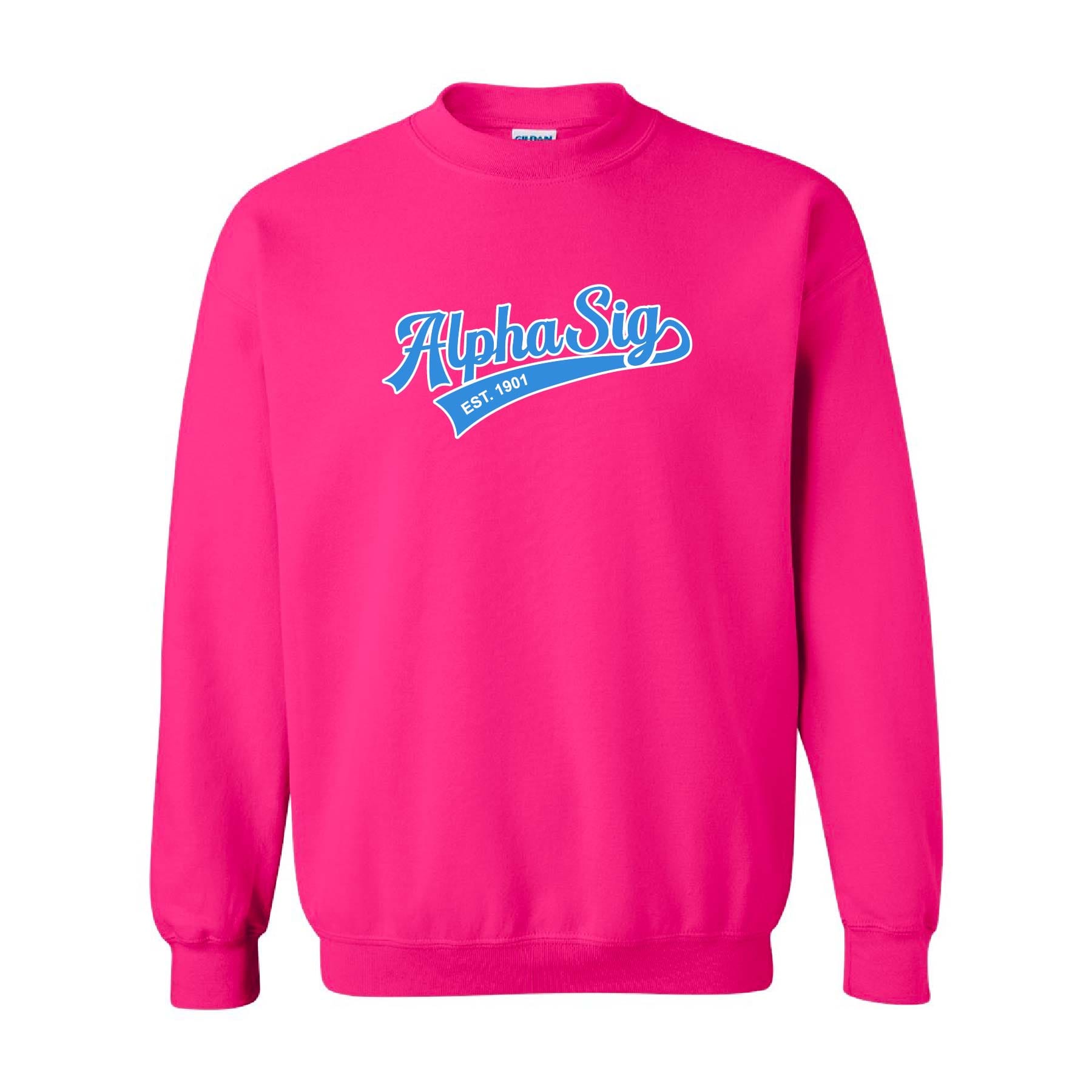 Ali & Ariel Hot Pink Sporty Crewneck