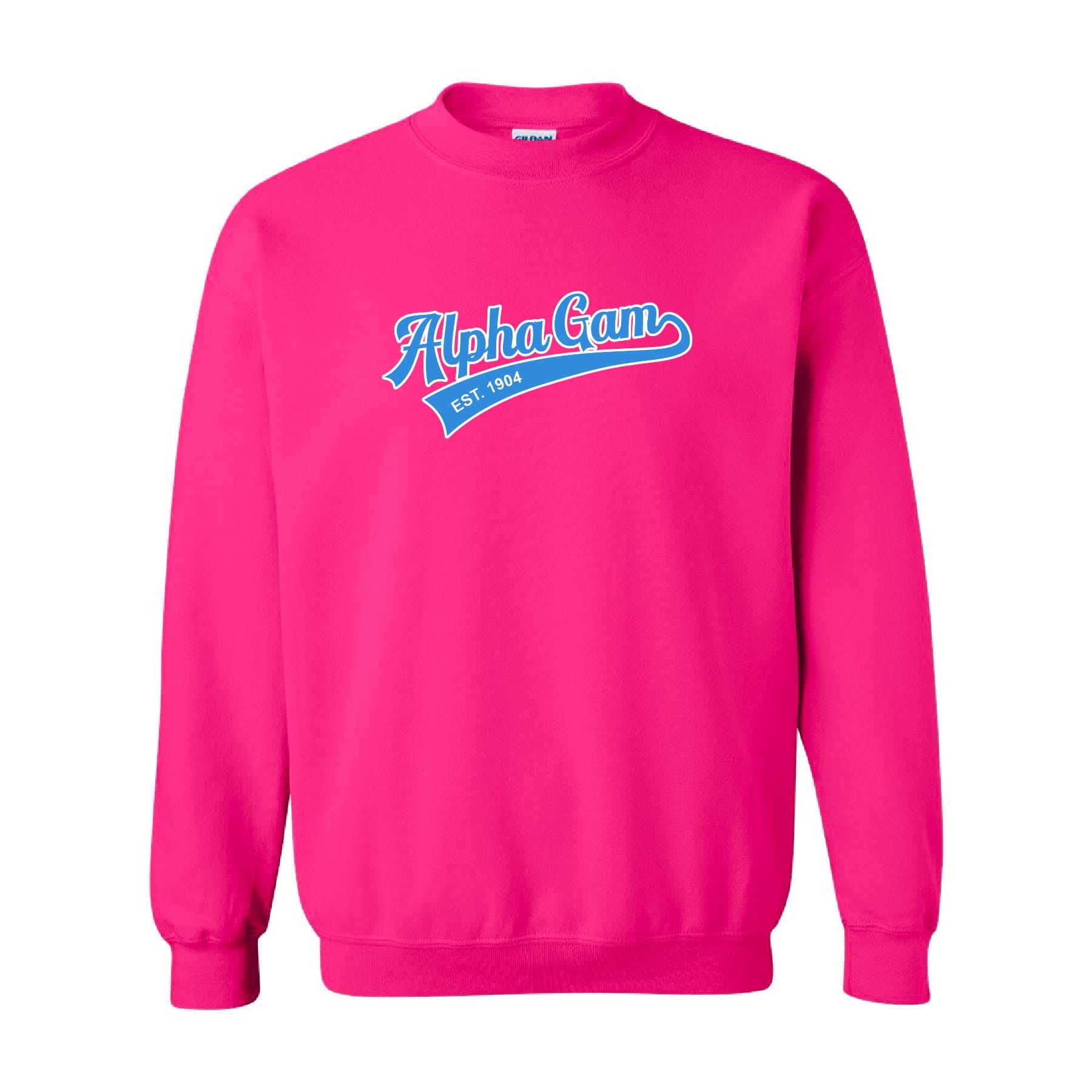 Ali & Ariel Hot Pink Sporty Crewneck
