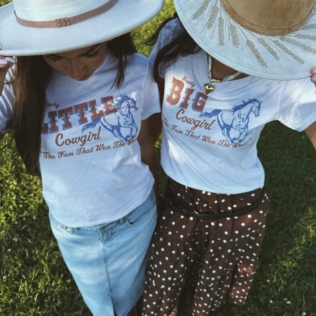 Ali & Ariel Howdy Fam Baby Tee