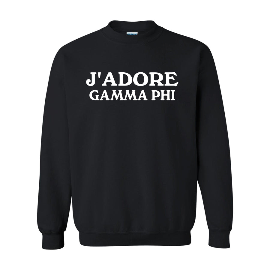 Ali & Ariel J'Adore Crewneck Gamma Phi Beta / Medium