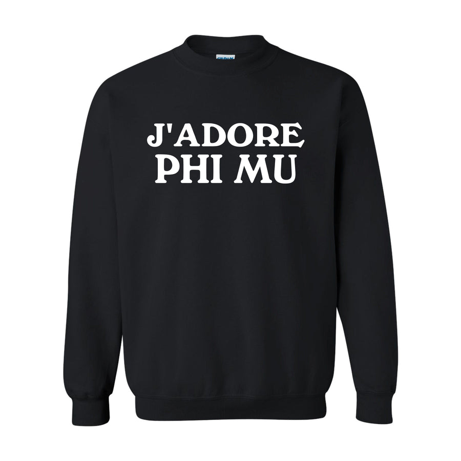 Ali & Ariel J'Adore Crewneck Phi Mu / Medium