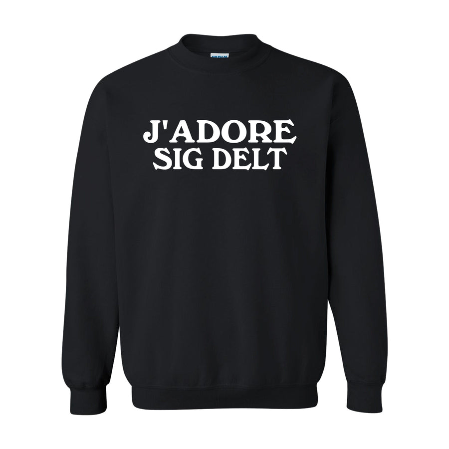 Ali & Ariel J'Adore Crewneck Sigma Delta Tau / Medium