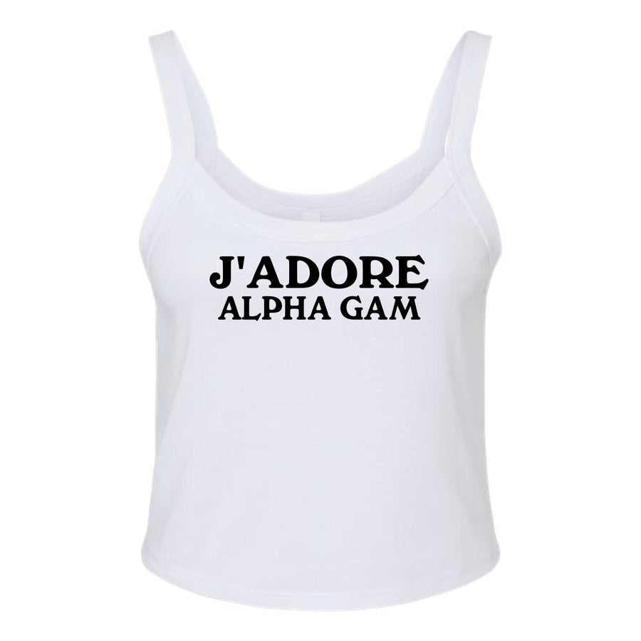 Ali & Ariel J'Adore Tank Top Alpha Gamma Delta / XS