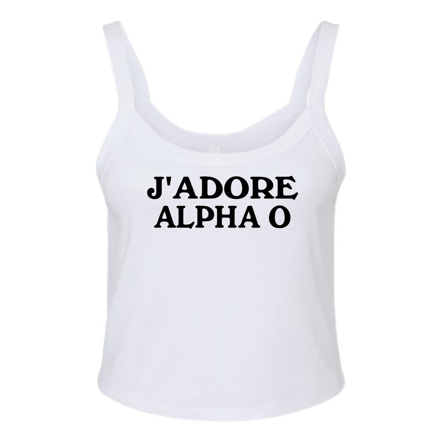 Ali & Ariel J'Adore Tank Top Alpha Omicron Pi / XS