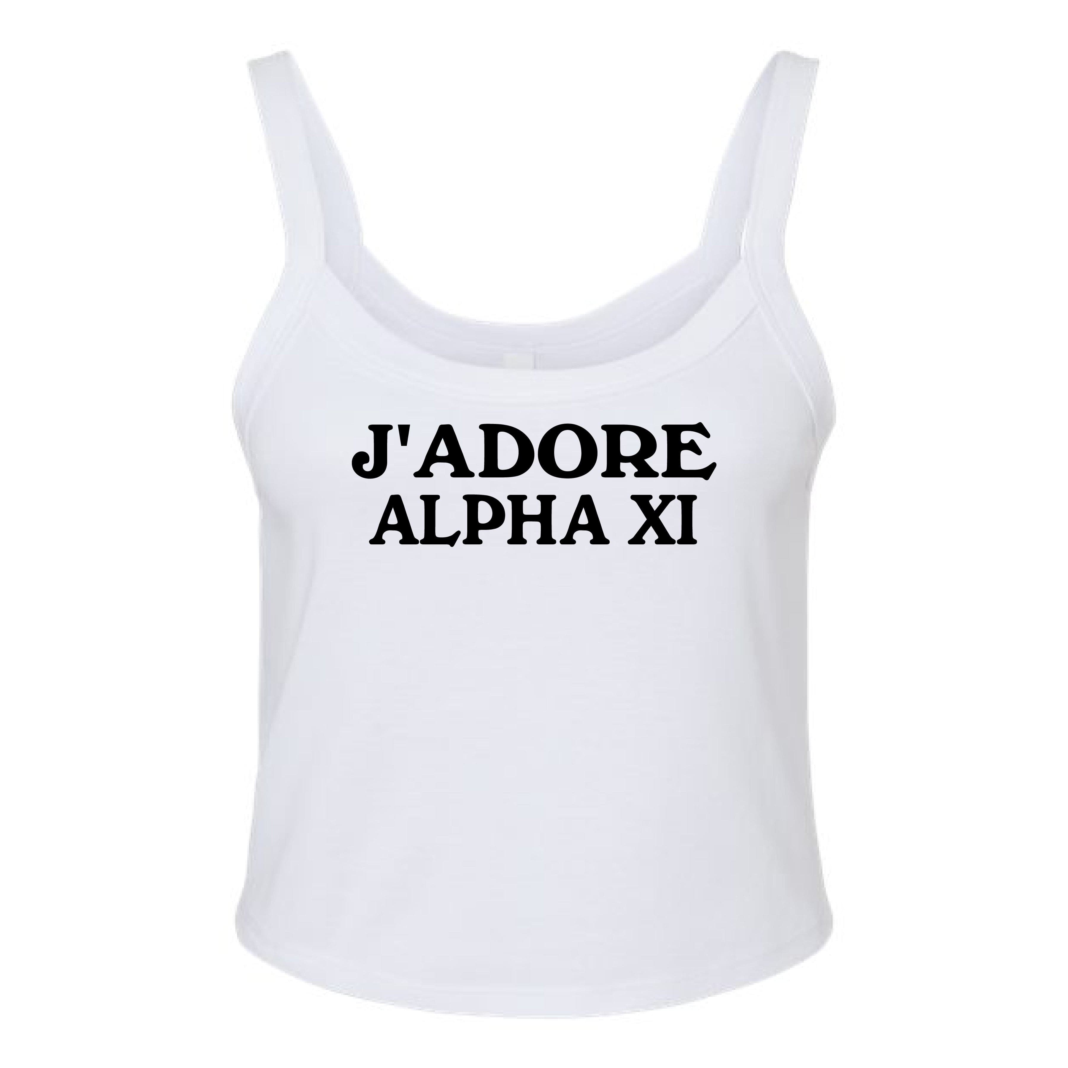 Ali & Ariel J'Adore Tank Top Alpha Xi Delta / XS