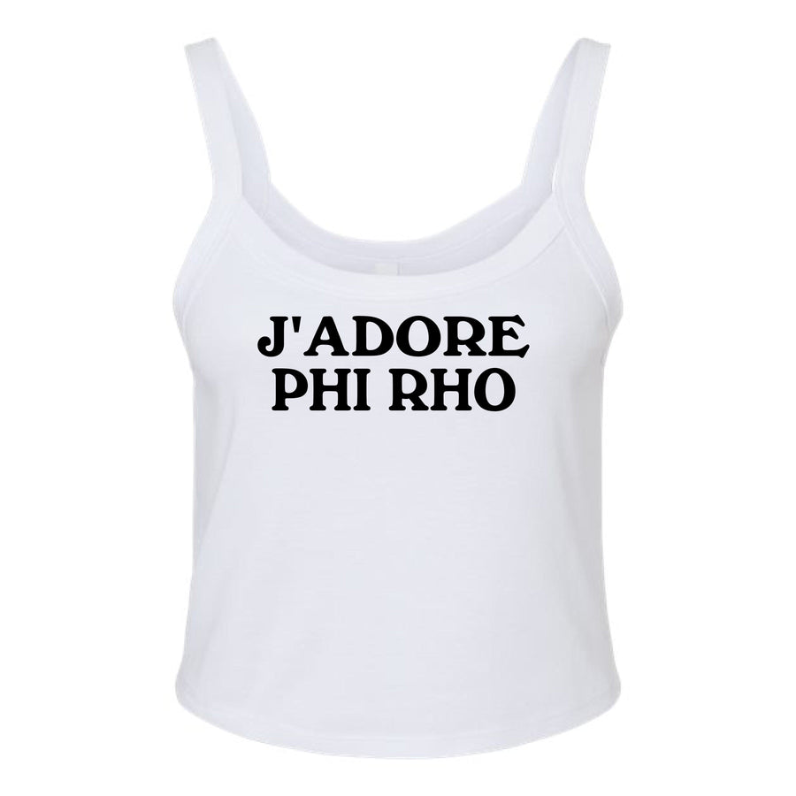 Ali & Ariel J'Adore Tank Top Phi Sigma Rho / XS