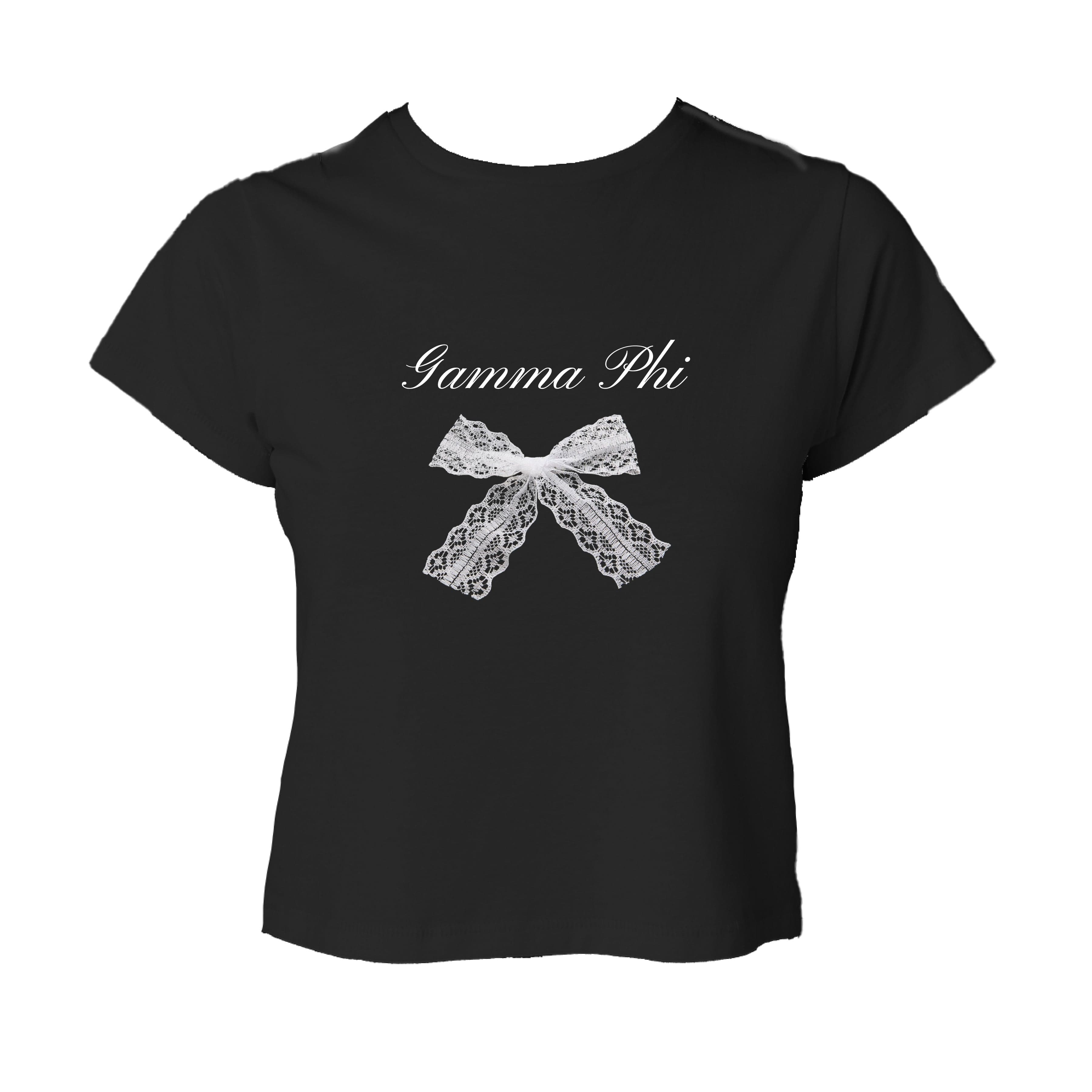 Lace Bow Baby Tee by Ali & Ariel | Sorority Apparel | Greek