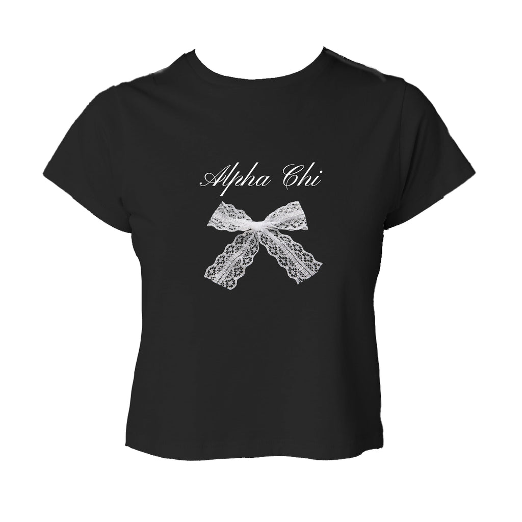 Ali & Ariel Lace Bow Baby Tee
