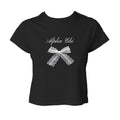 Ali & Ariel Lace Bow Baby Tee