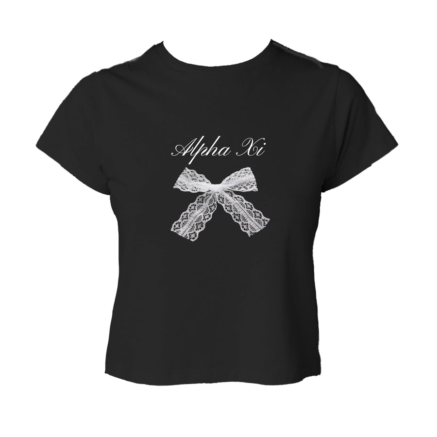 Ali & Ariel Lace Bow Baby Tee