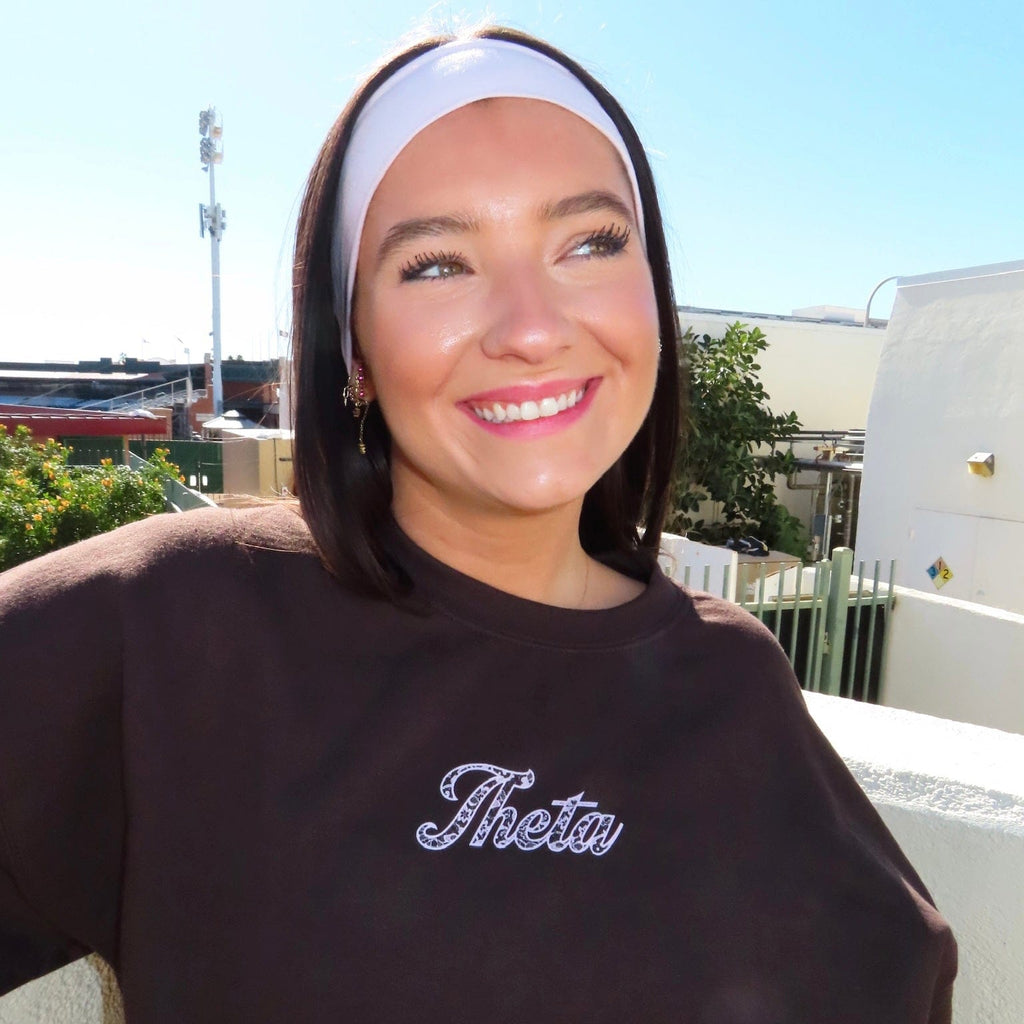 Ali & Ariel Lace Heart Crewneck