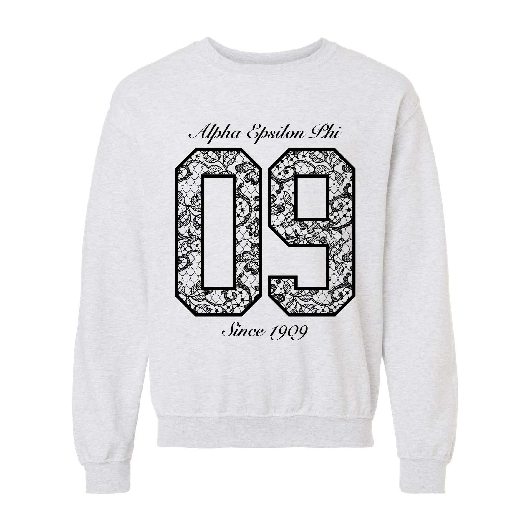 Ali & Ariel Lace Jersey Crewneck Alpha Epsilon Phi / Medium