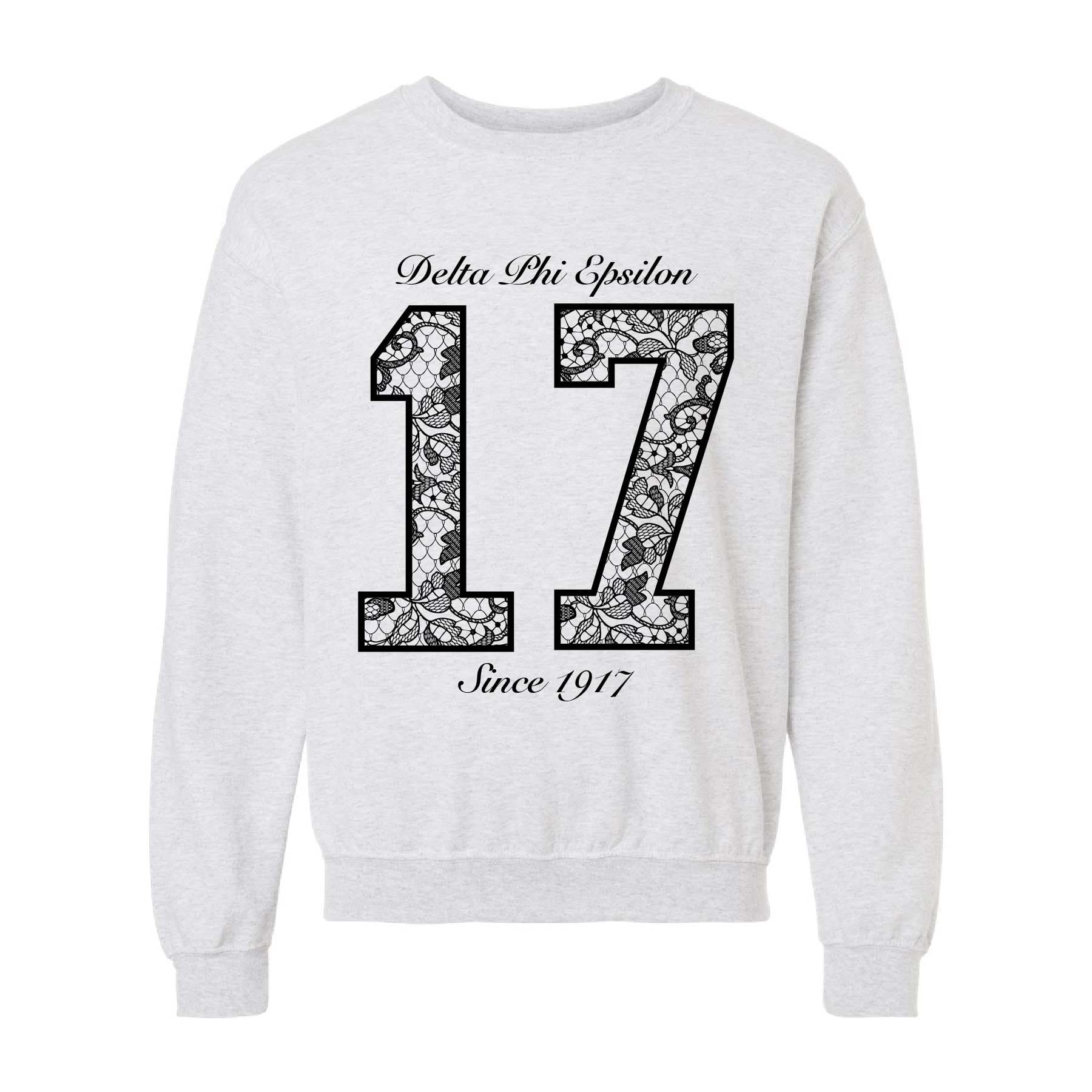 Ali & Ariel Lace Jersey Crewneck Delta Phi Epsilon / Medium