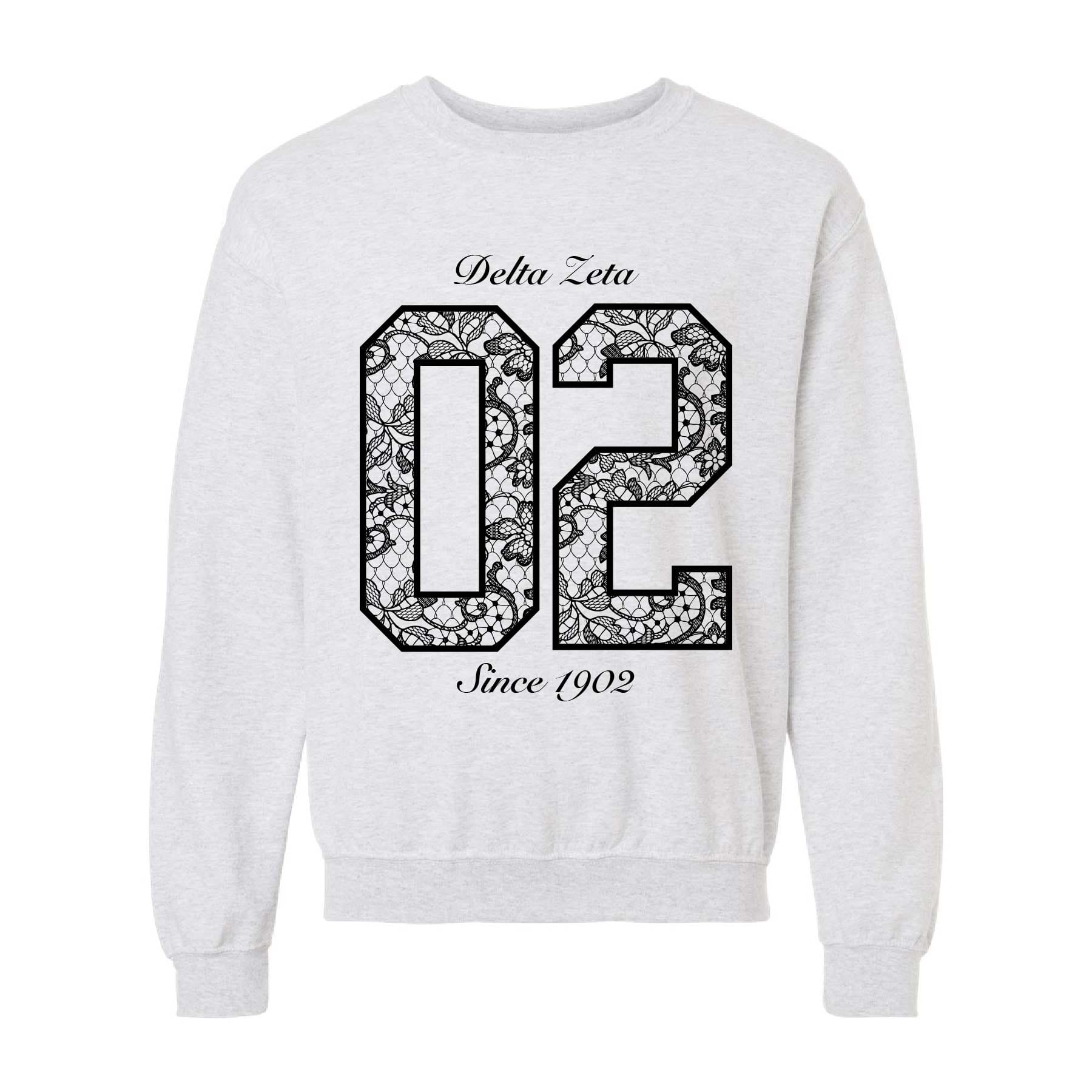 Ali & Ariel Lace Jersey Crewneck Delta Zeta / Medium