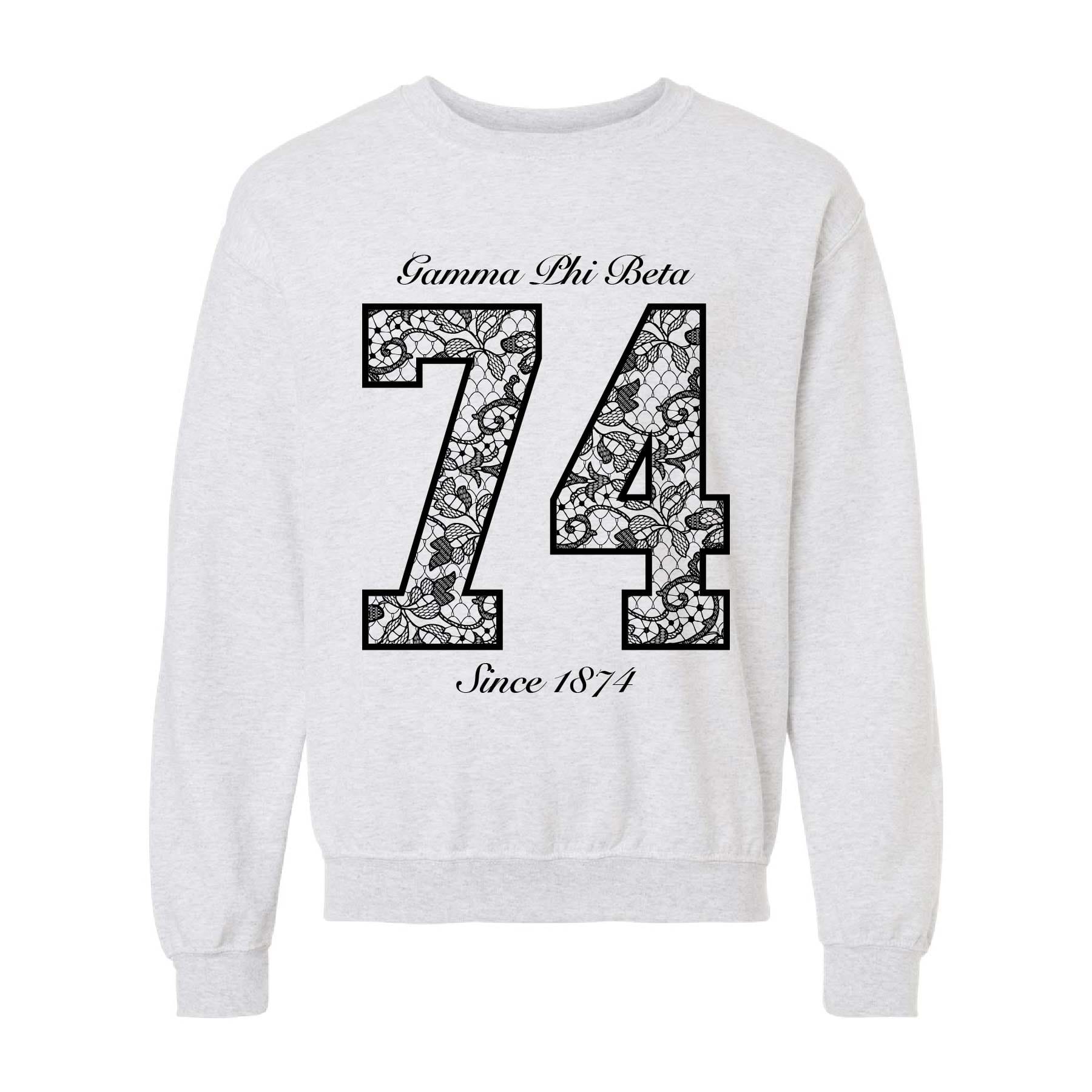 Ali & Ariel Lace Jersey Crewneck Gamma Phi Beta / Medium