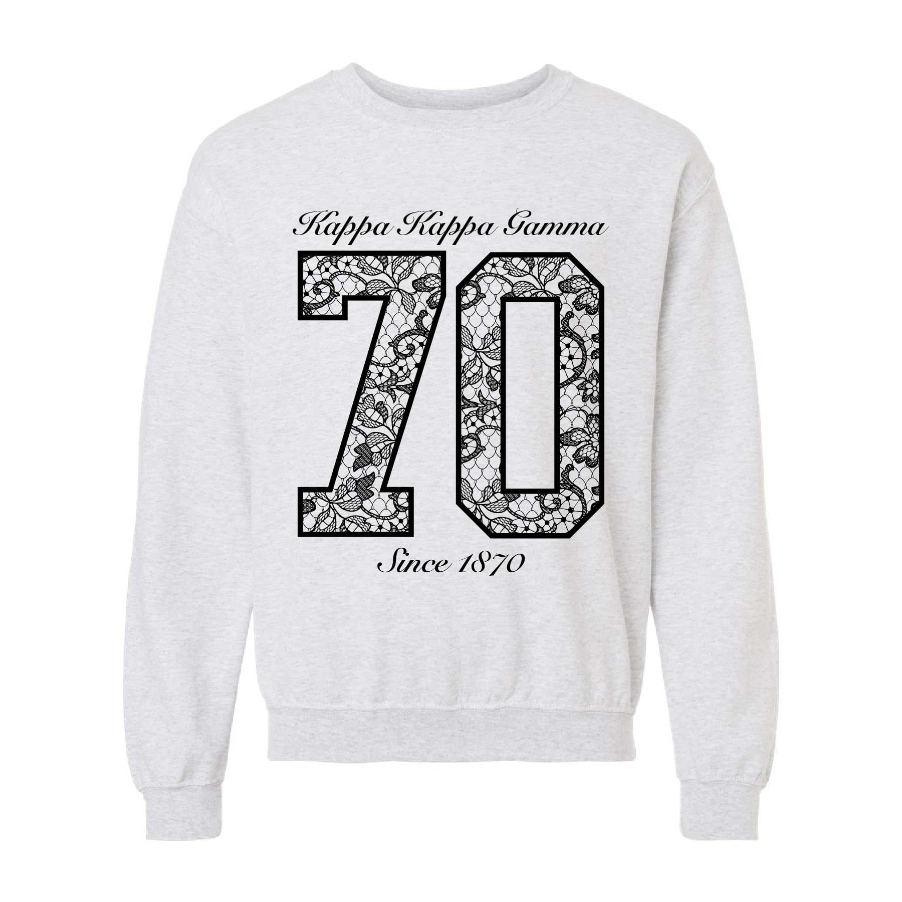 Ali & Ariel Lace Jersey Crewneck Kappa Kappa Gamma / Medium