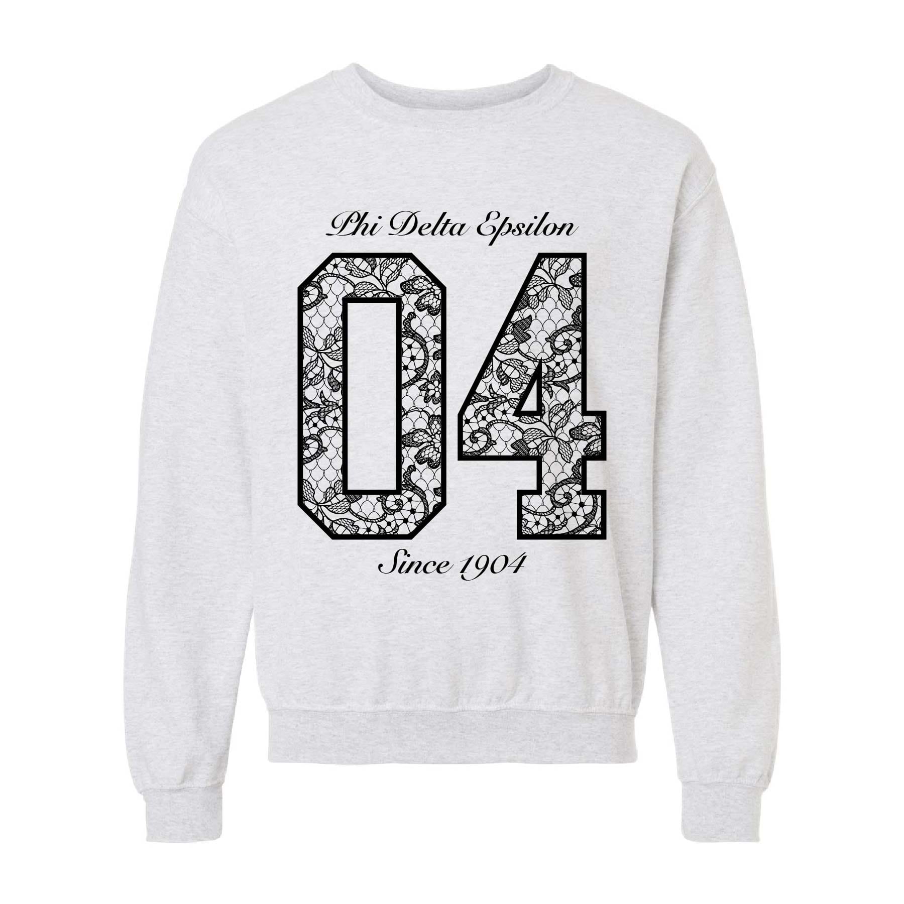 Ali & Ariel Lace Jersey Crewneck Phi Delta Epsilon / Medium