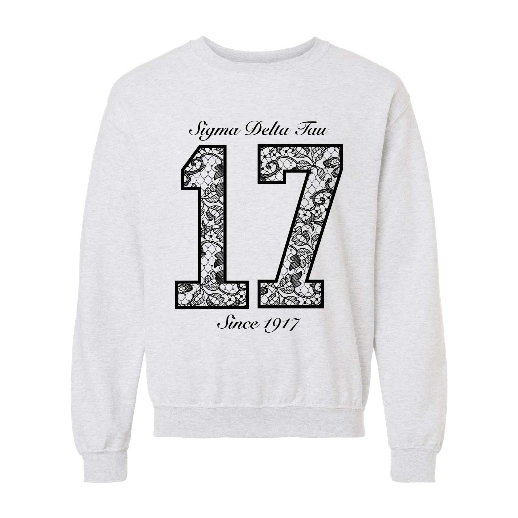 Ali & Ariel Lace Jersey Crewneck Sigma Delta Tau / Medium