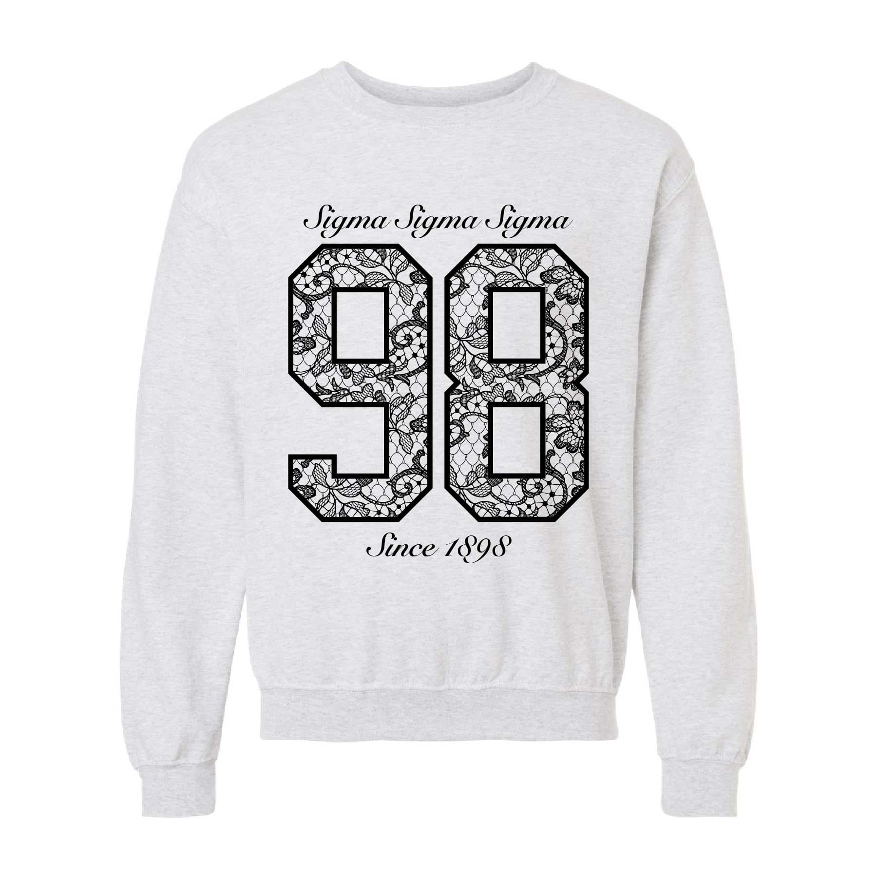 Ali & Ariel Lace Jersey Crewneck Sigma Sigma Sigma / Medium