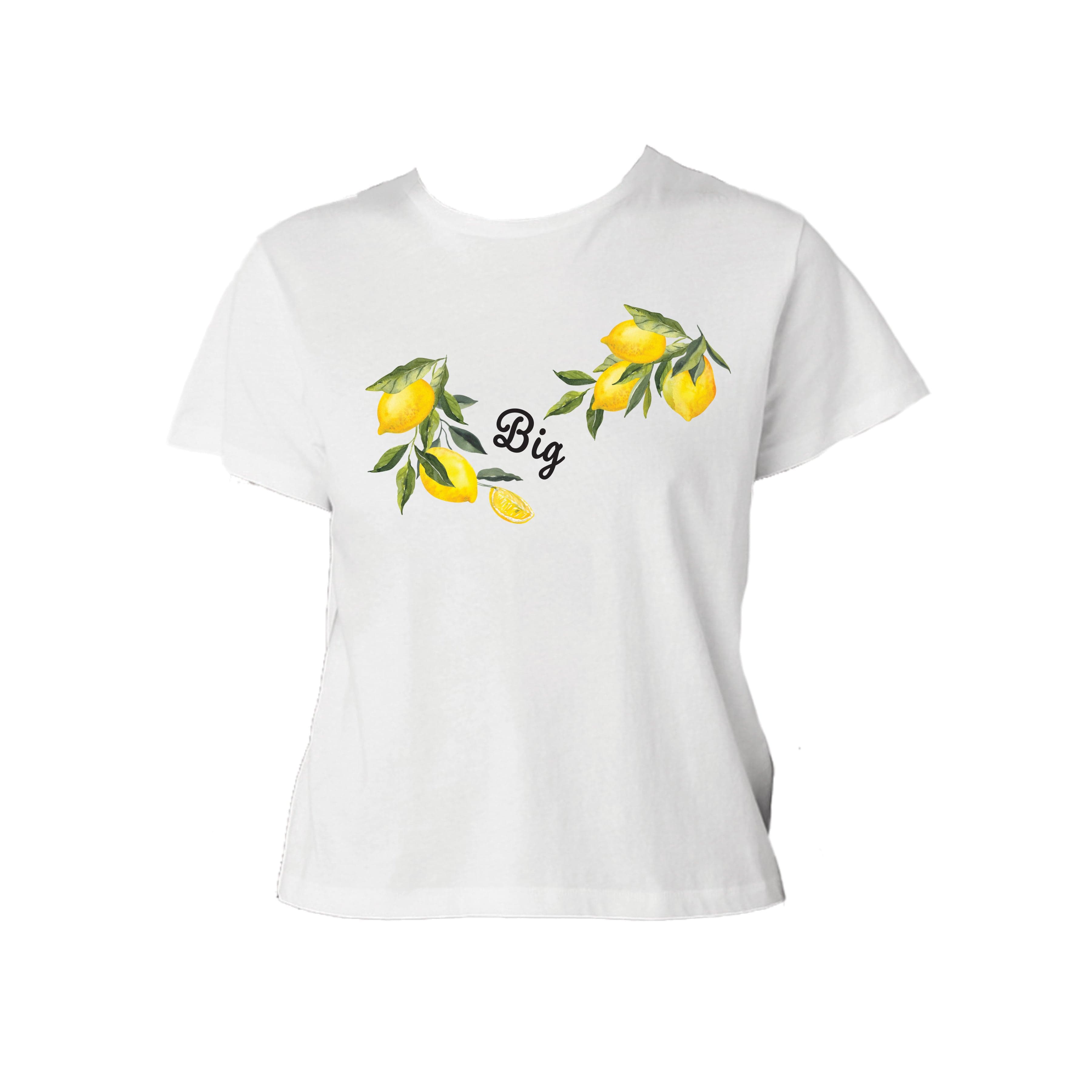 Ali & Ariel Lemon Fam Baby Tee Big / Small