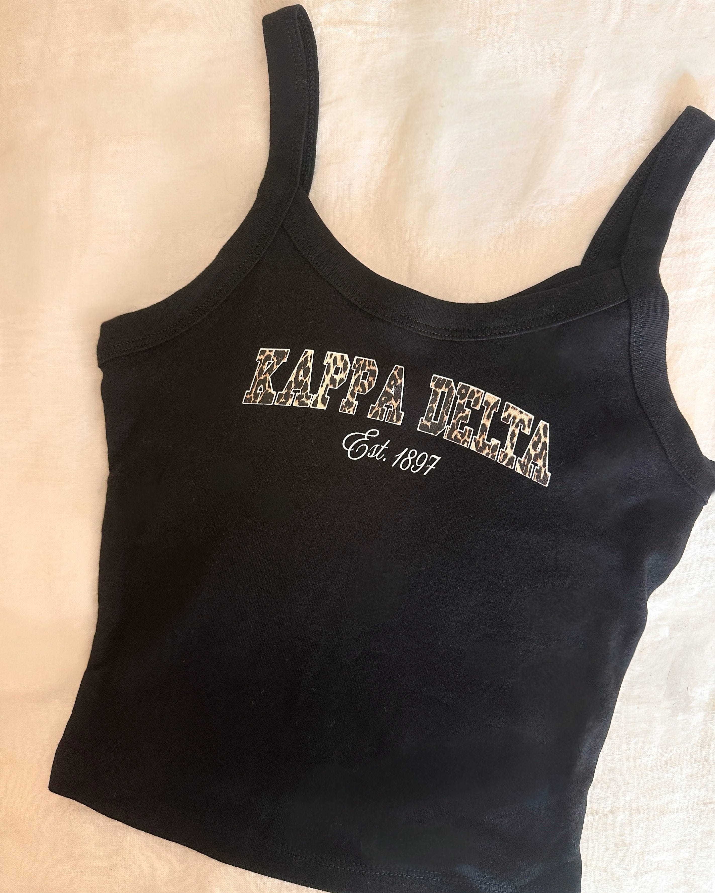 Sorority Tank Top by Ali & Ariel | Sorority Apparel | Greek Baby Tee