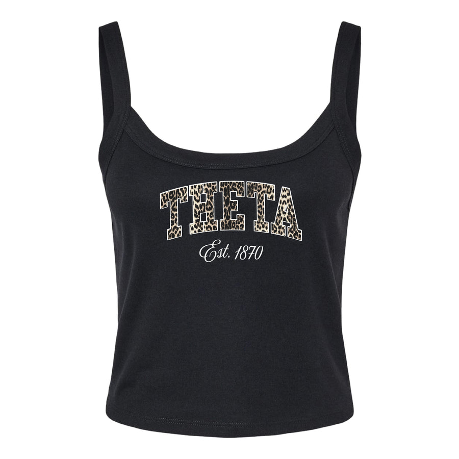 Ali & Ariel Leopard Tank Top Kappa Alpha Theta / XS