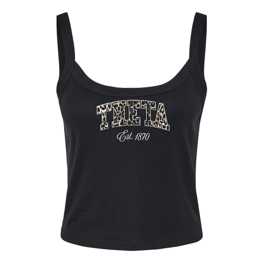 Ali & Ariel Leopard Tank Top Kappa Alpha Theta / XS