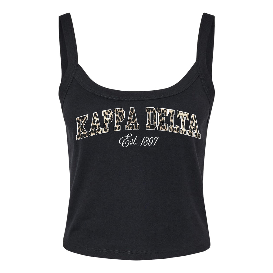 Ali & Ariel Leopard Tank Top Kappa Delta / XS