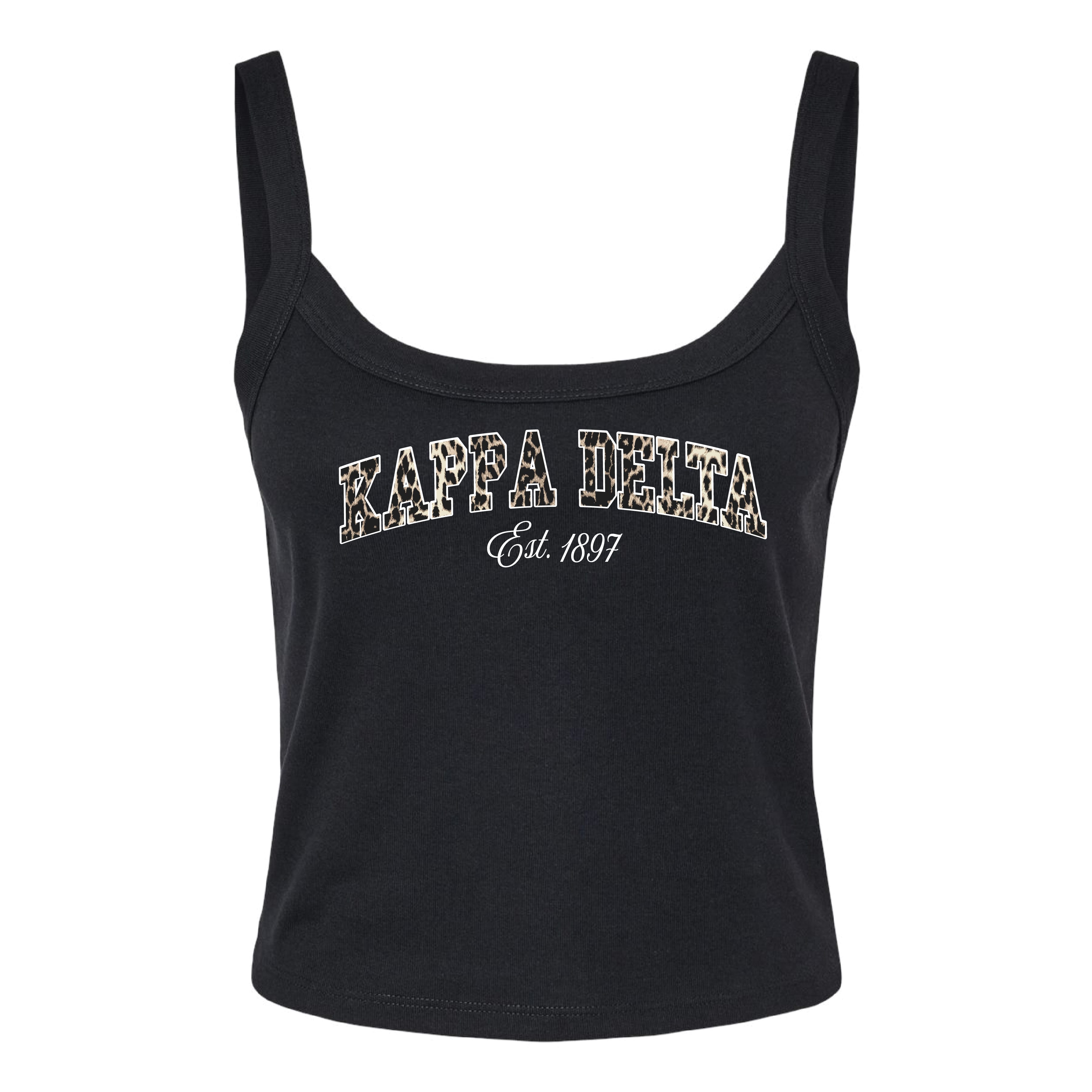 Ali & Ariel Leopard Tank Top Kappa Delta / XS
