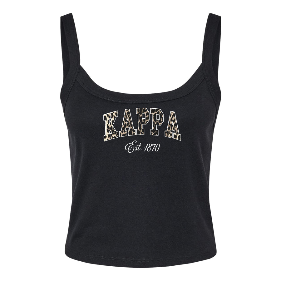 Ali & Ariel Leopard Tank Top Kappa Kappa Gamma / XS