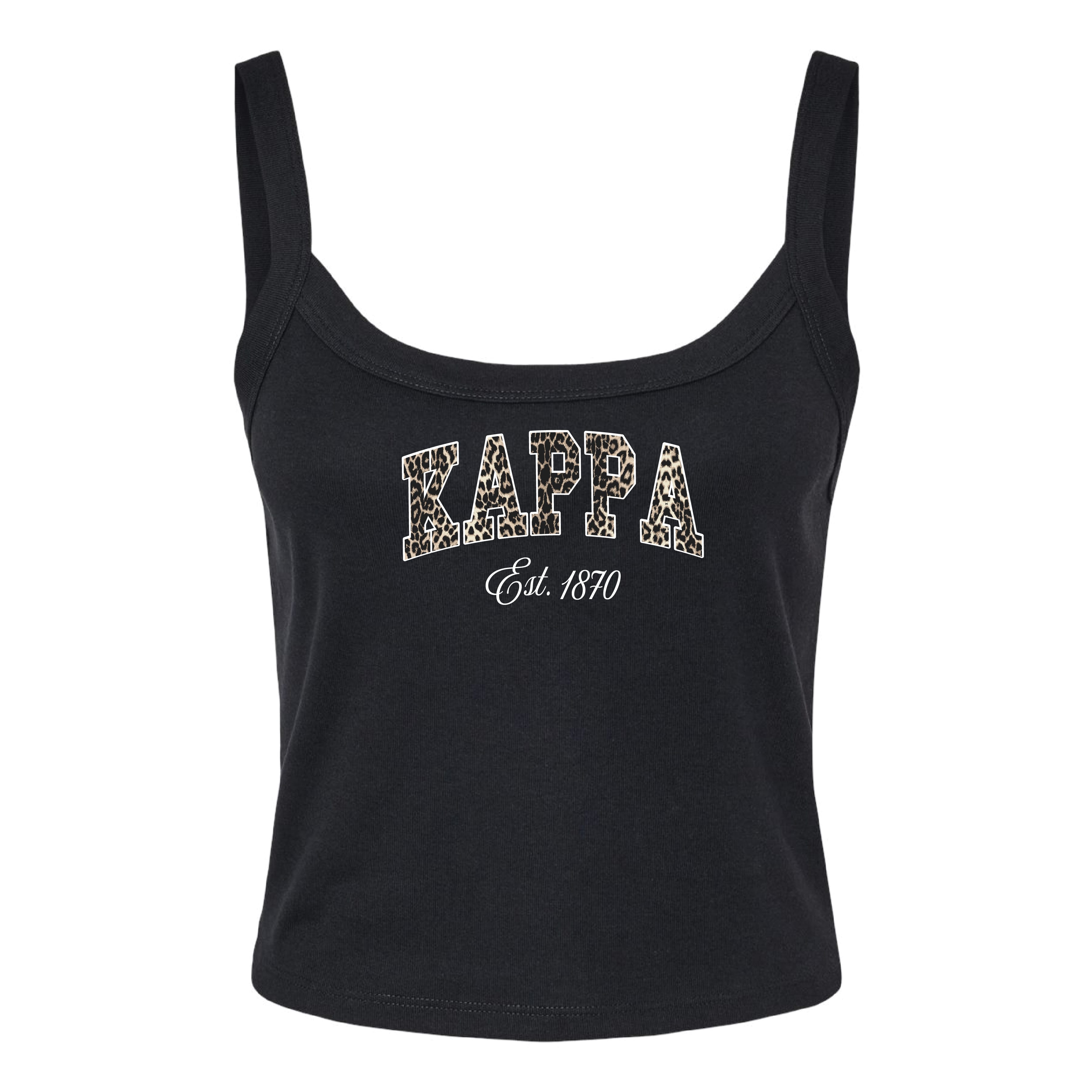 Ali & Ariel Leopard Tank Top Kappa Kappa Gamma / XS