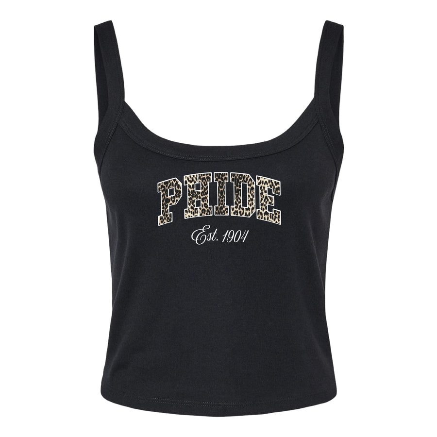 Ali & Ariel Leopard Tank Top Phi Delta Epsilon / XS
