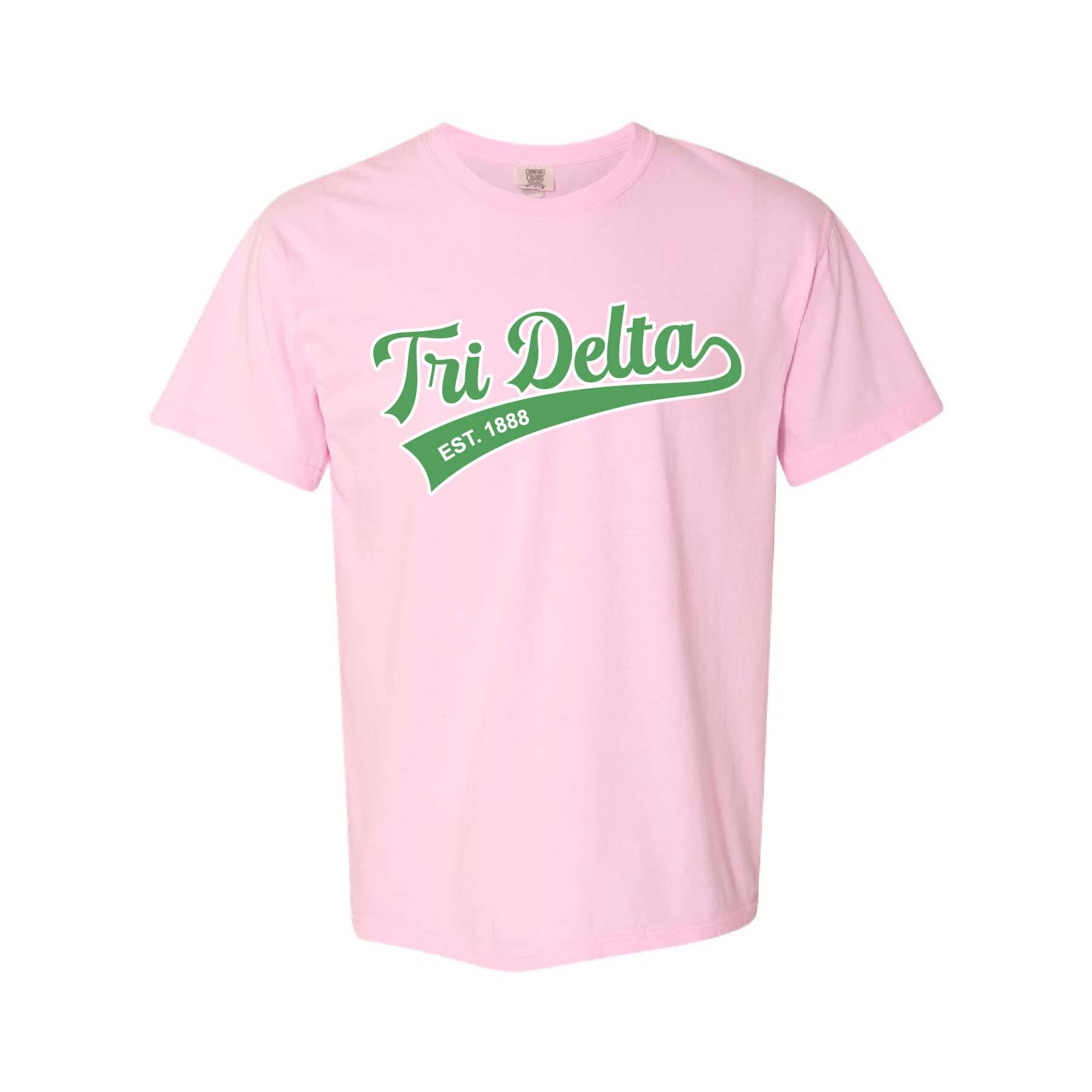 Ali & Ariel Light Pink Athletic Tee Delta Delta Delta / Medium