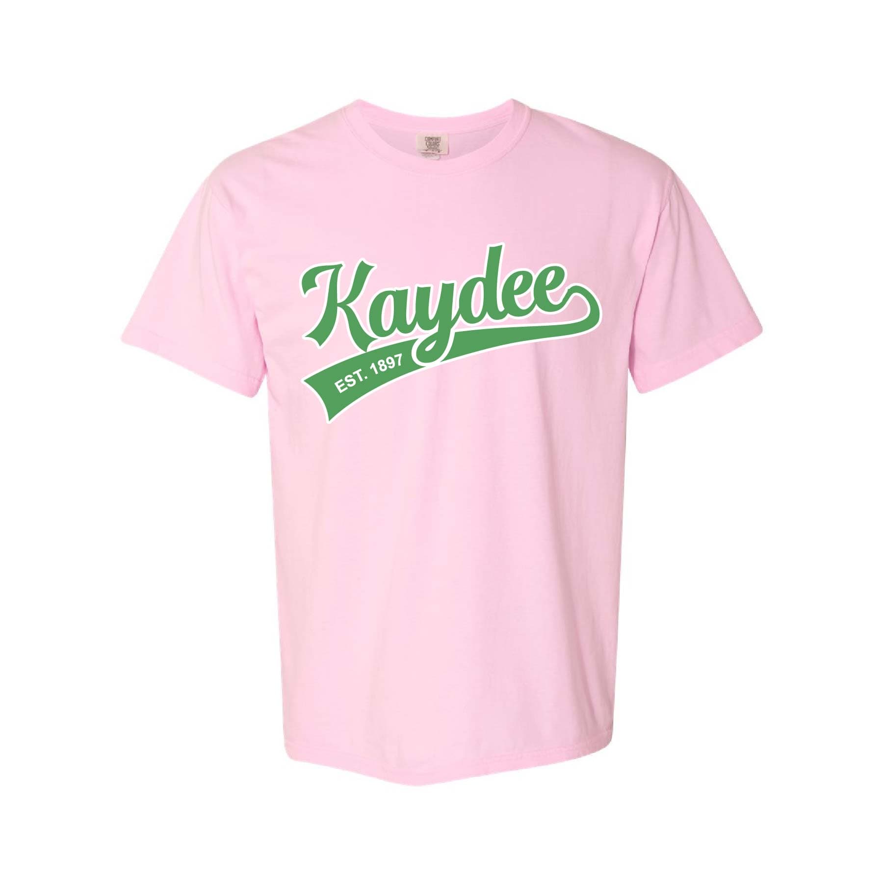 Ali & Ariel Light Pink Athletic Tee Kappa Delta / Medium