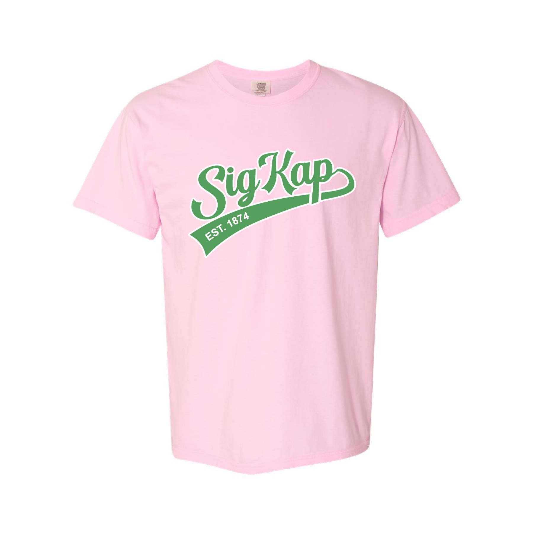 Ali & Ariel Light Pink Athletic Tee Sigma Kappa / Medium