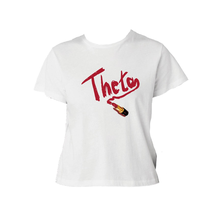 Ali & Ariel Lipstick Baby Tee Kappa Alpha Theta / Small