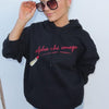 Ali & Ariel Lipstick Hoodie