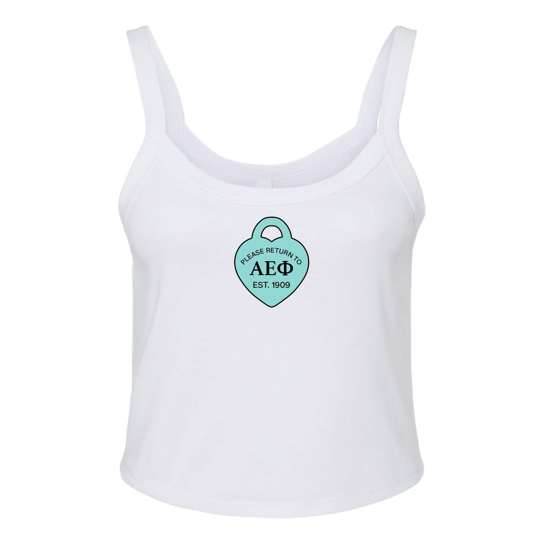 Ali & Ariel Locket Tank Top Alpha Epsilon Phi / XS