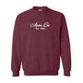 Ali & Ariel Maroon Embroidered Crewneck Alpha Chi Omega / Medium