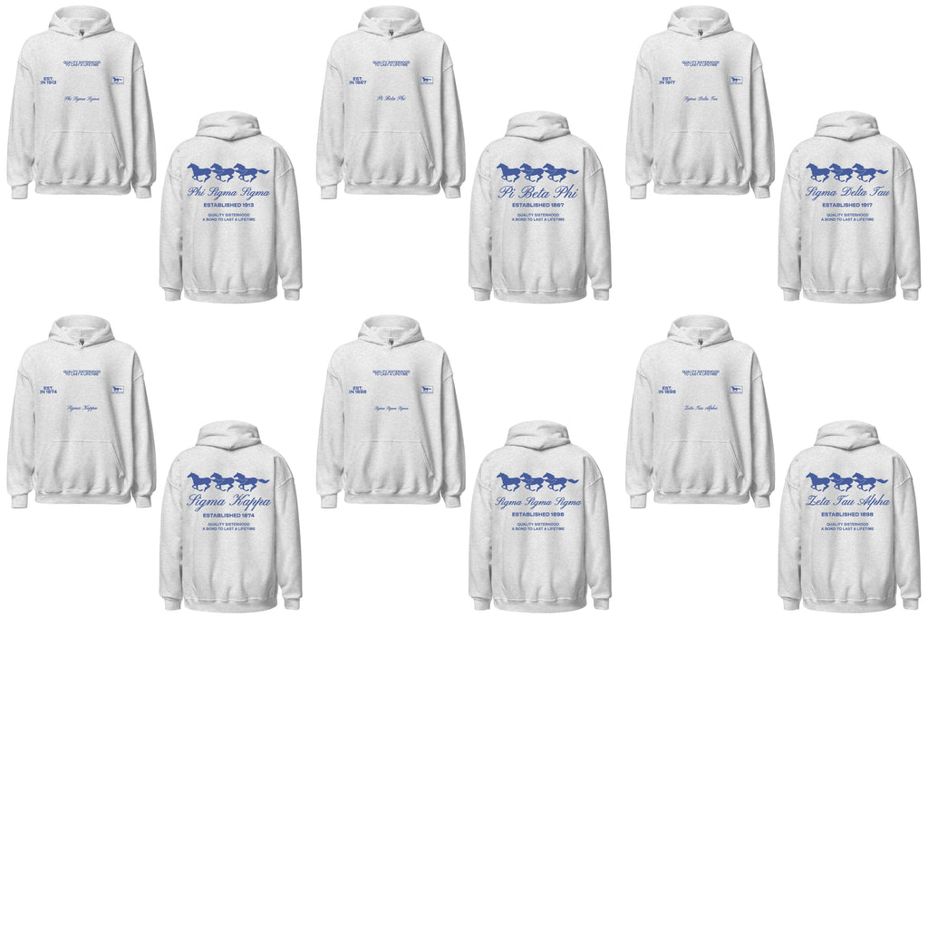 Ali & Ariel Mustang Hoodie