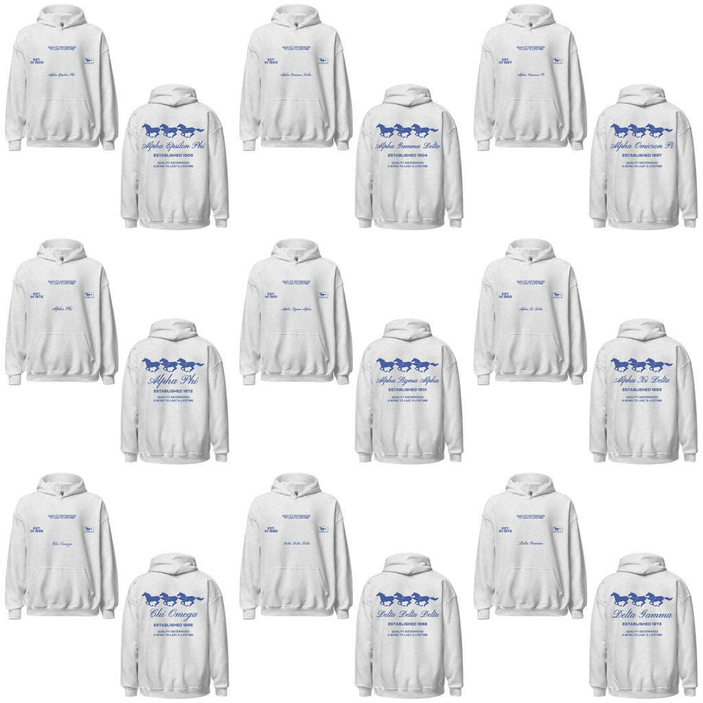 Ali & Ariel Mustang Hoodie