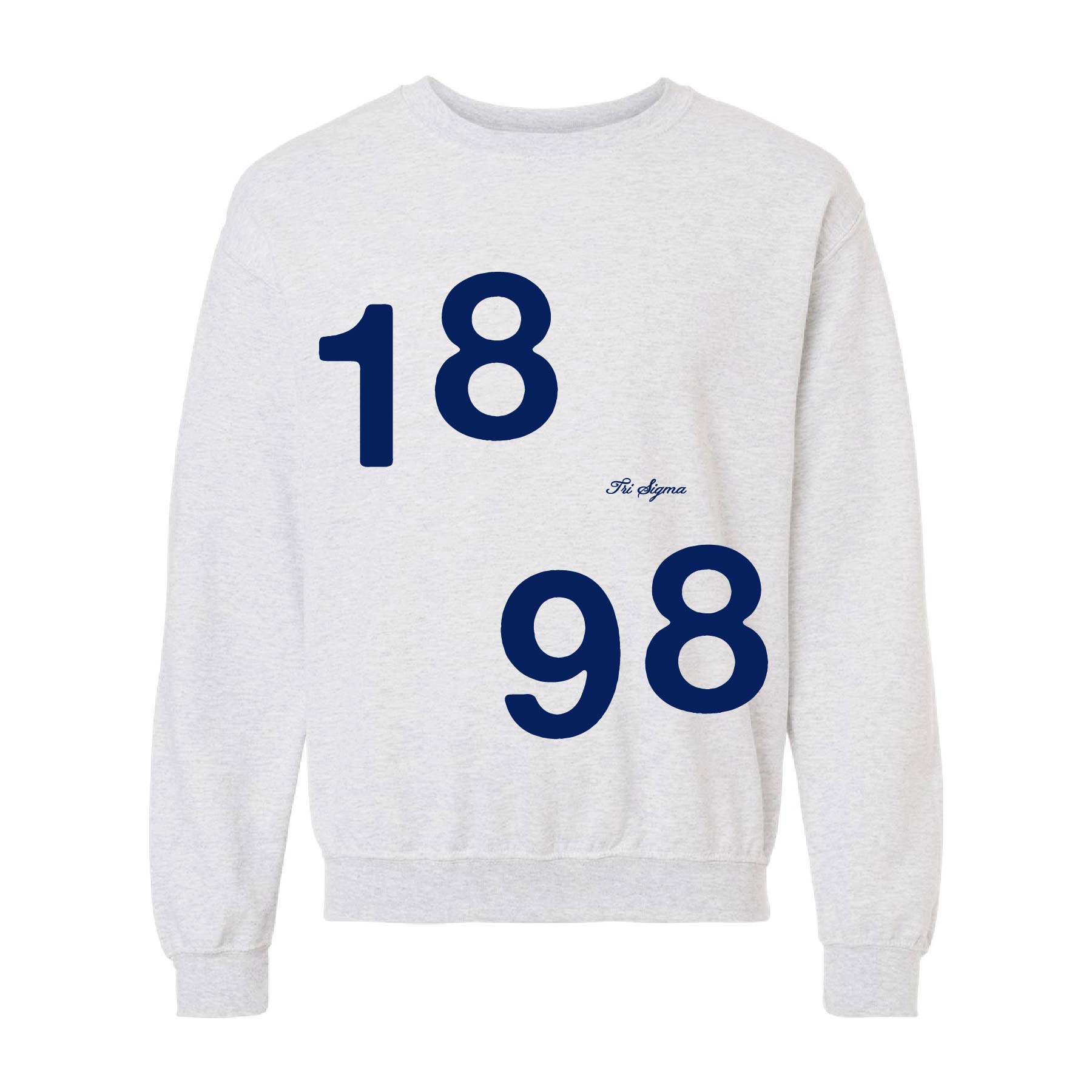 Ali & Ariel Navy And Ash Crewneck