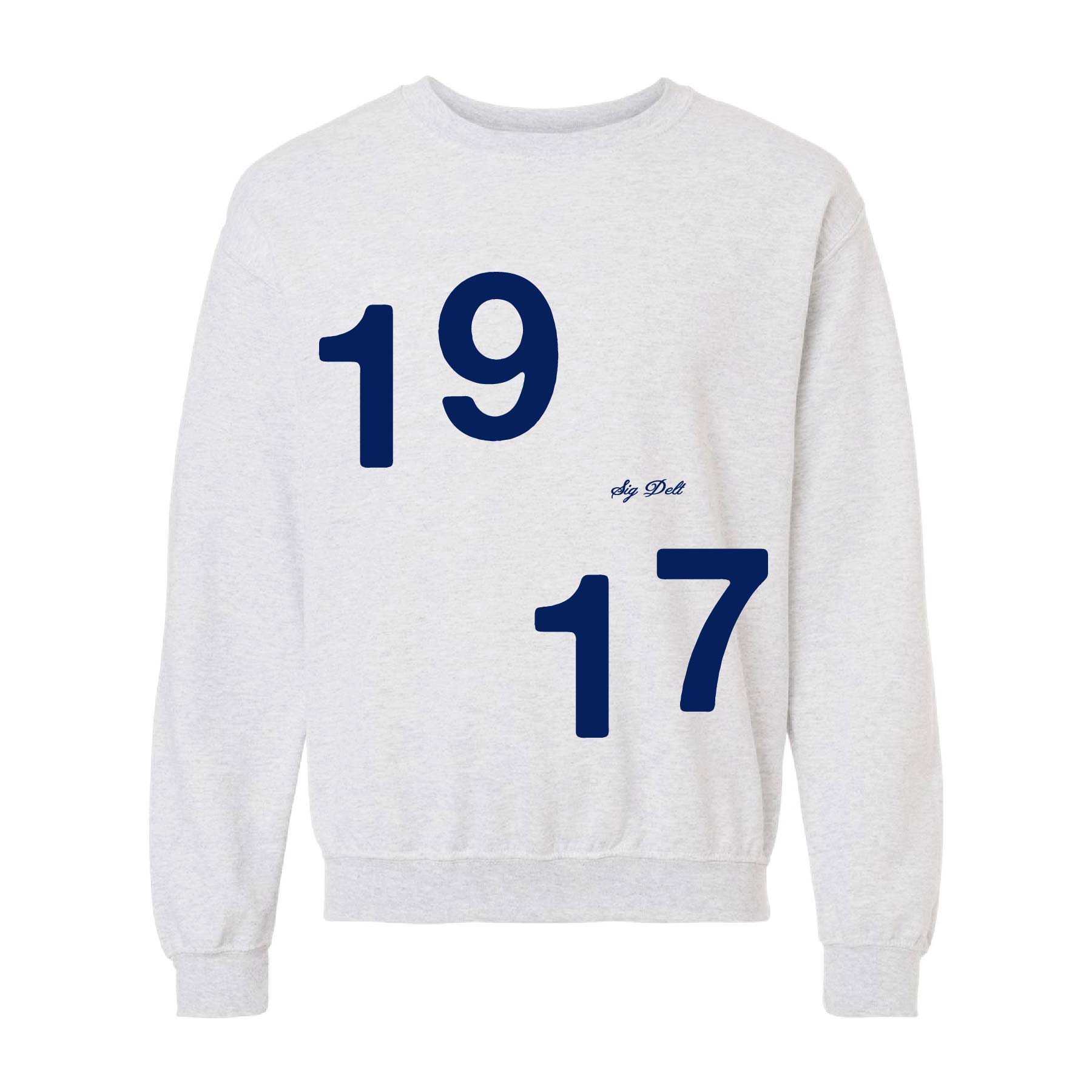 Ali & Ariel Navy And Ash Crewneck