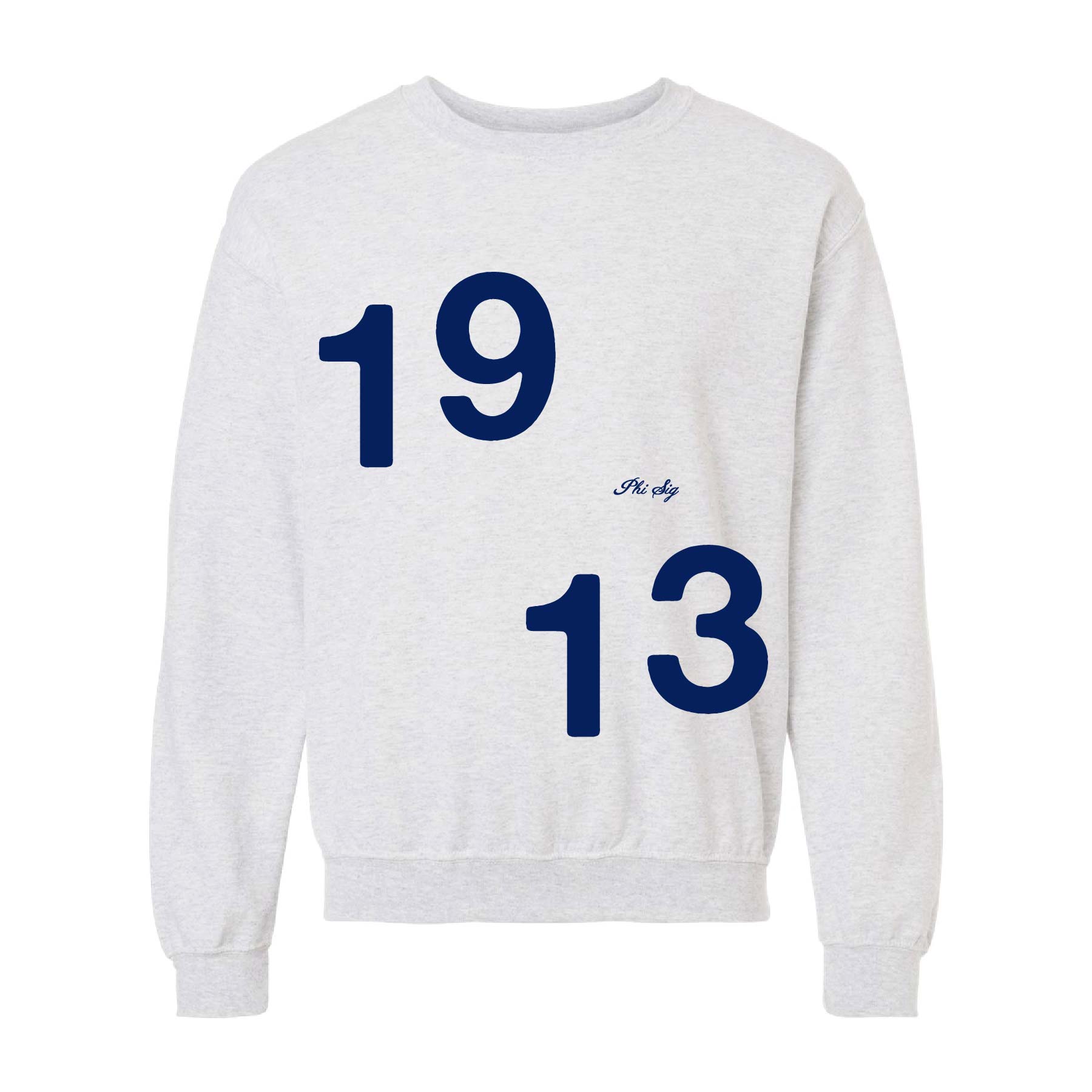 Ali & Ariel Navy And Ash Crewneck