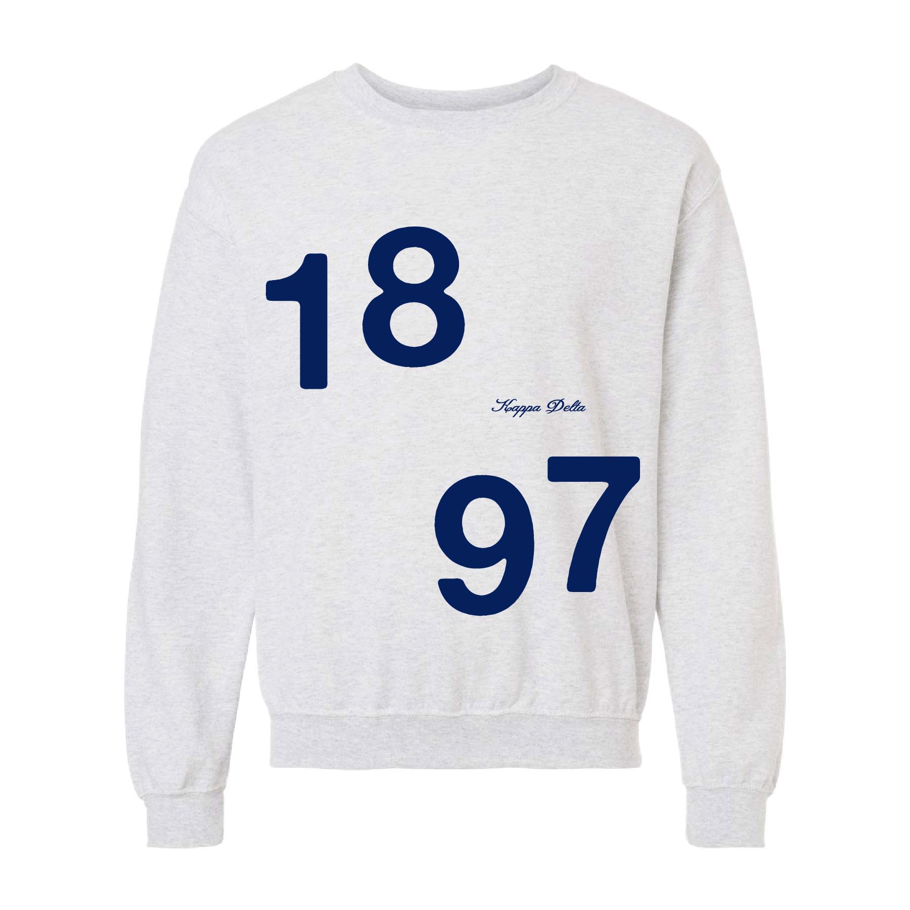 Ali & Ariel Navy And Ash Crewneck