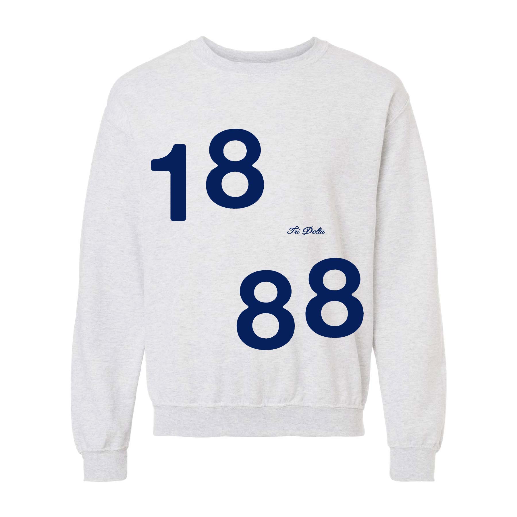 Ali & Ariel Navy And Ash Crewneck