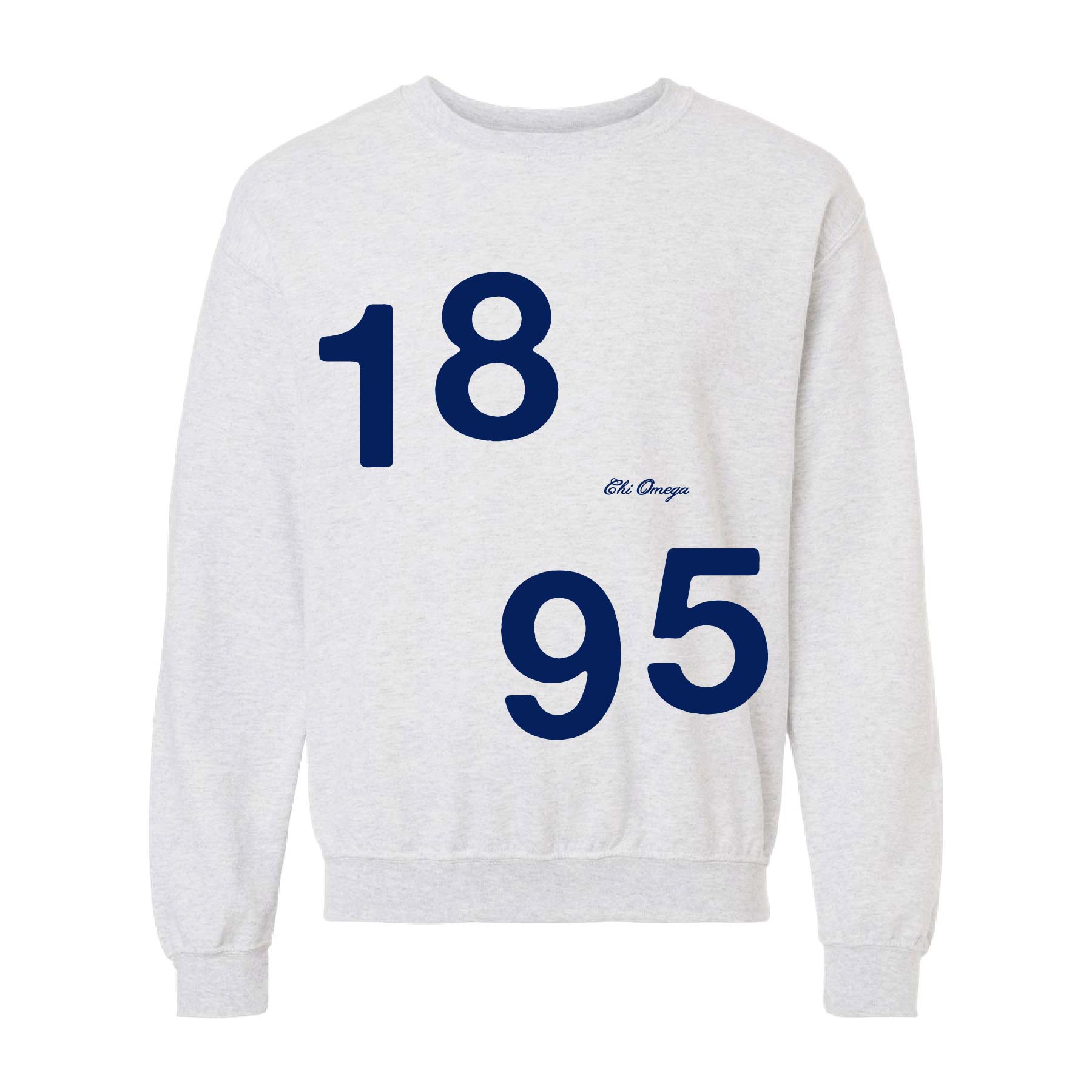 Ali & Ariel Navy And Ash Crewneck