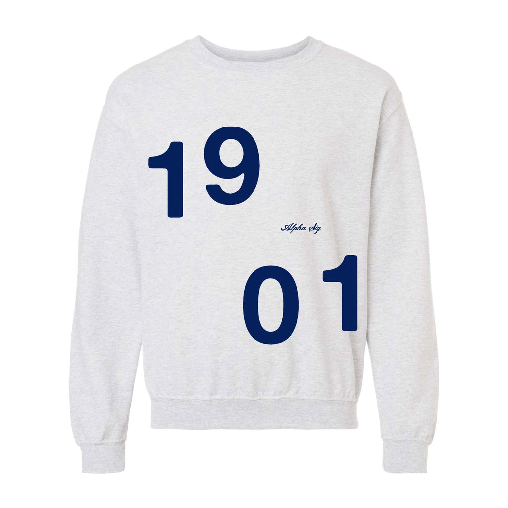 Ali & Ariel Navy And Ash Crewneck