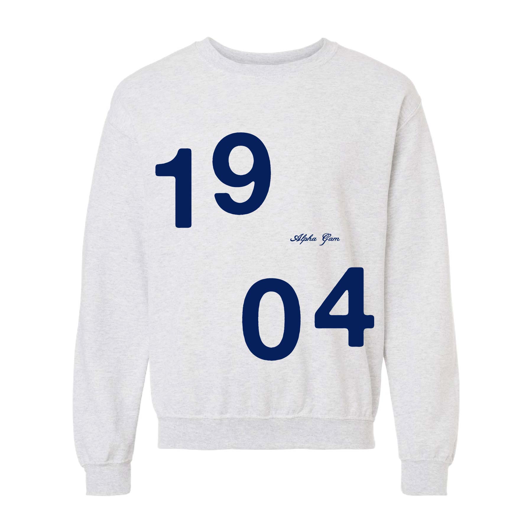 Ali & Ariel Navy And Ash Crewneck